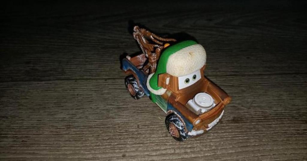 🚙metalen cars auto: whee hoo winter mater🚙, Verzenden, Zo goed als nieuw