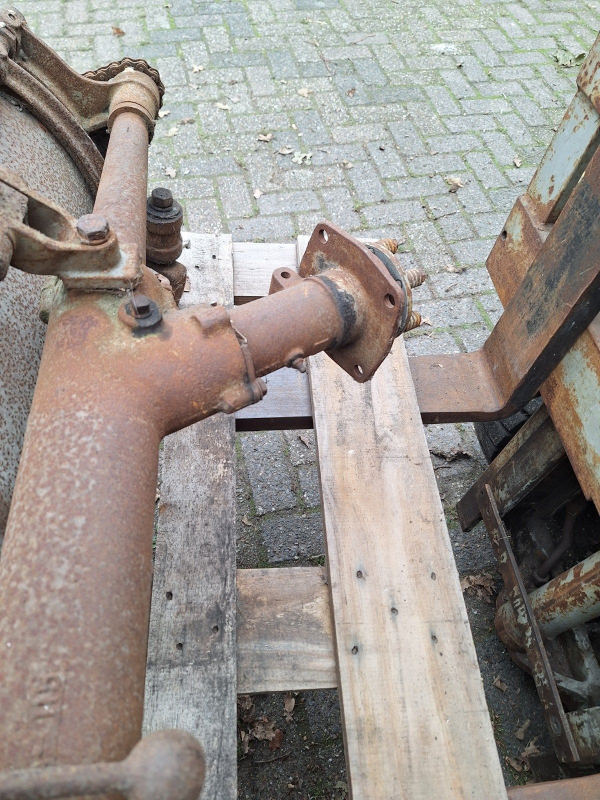 veegborstel Gravely tuin trekker, Ophalen of Verzenden