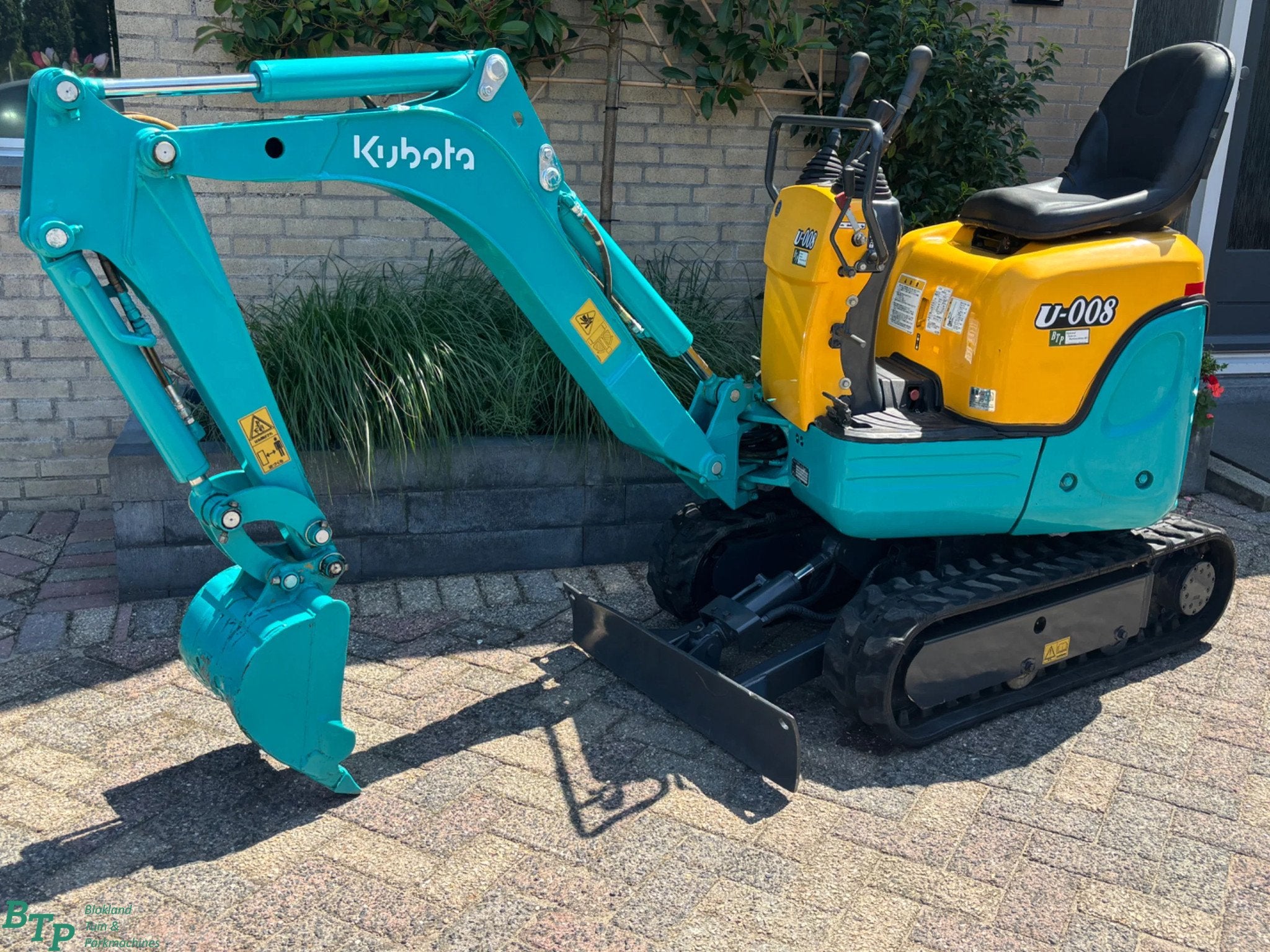 Kubota u-800 gebruikte minigraver u800 graafmachine, Graafmachine
