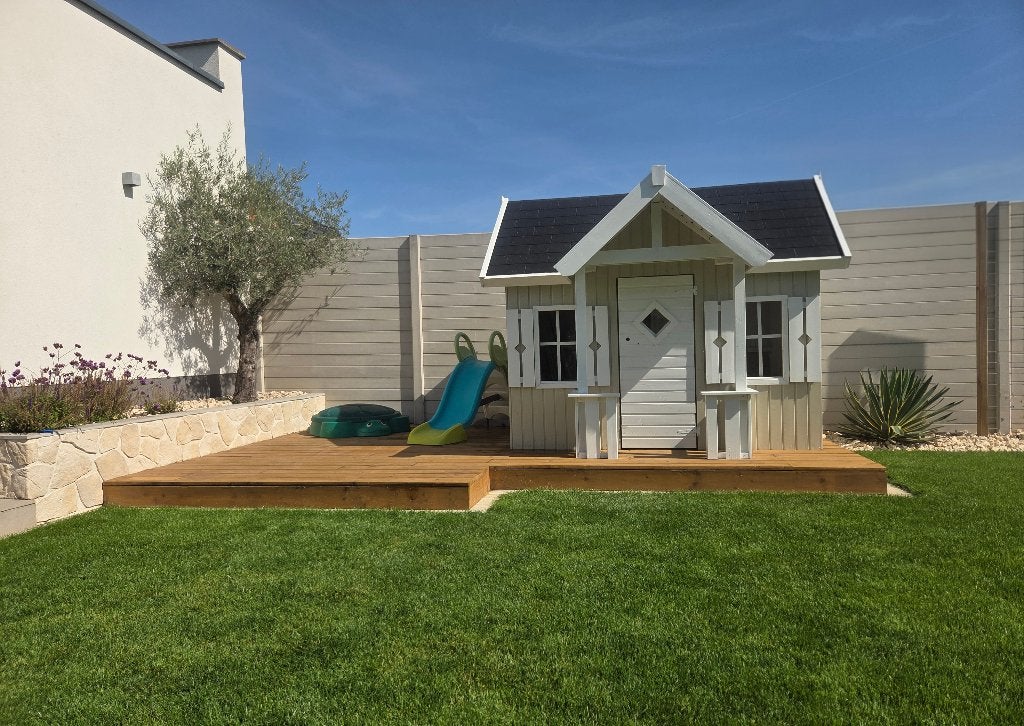 Speelhuisje buiten | NIEUW | Ruim houten huisje Luipaard, Kinderen en Baby's, Speelgoed | Buiten | Speelhuisjes, Welles Tuinhout