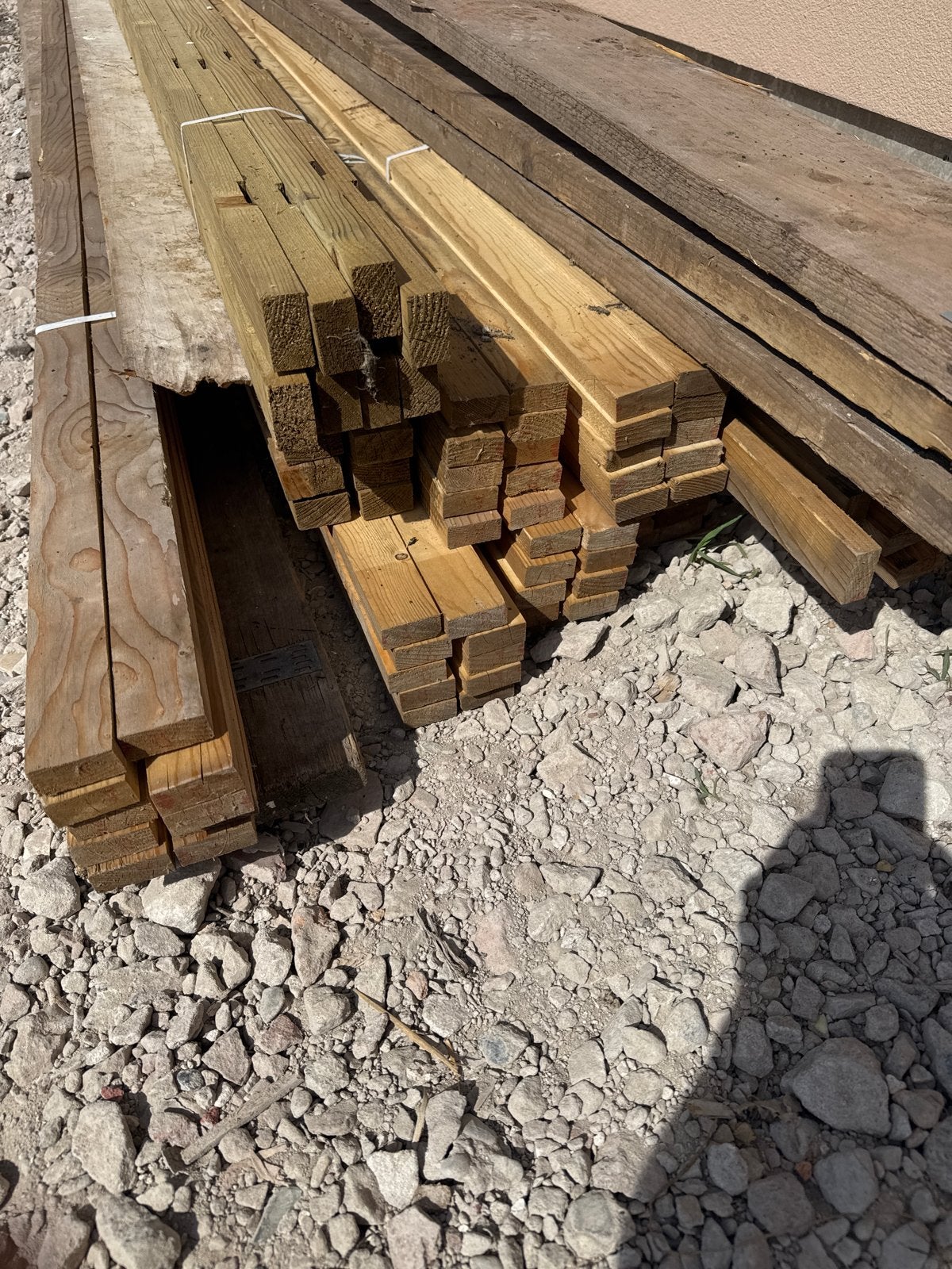 80 Vuren rachels, 4 meter lang, Ophalen, Gebruikt, 300 cm of meer, Balk