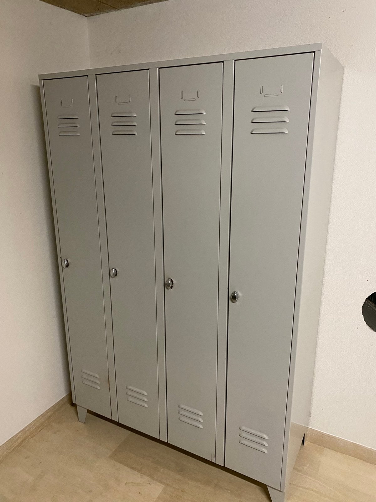 Stoere metalen lockerkast, Huis en Inrichting, Ophalen, Gebruikt, Metaal