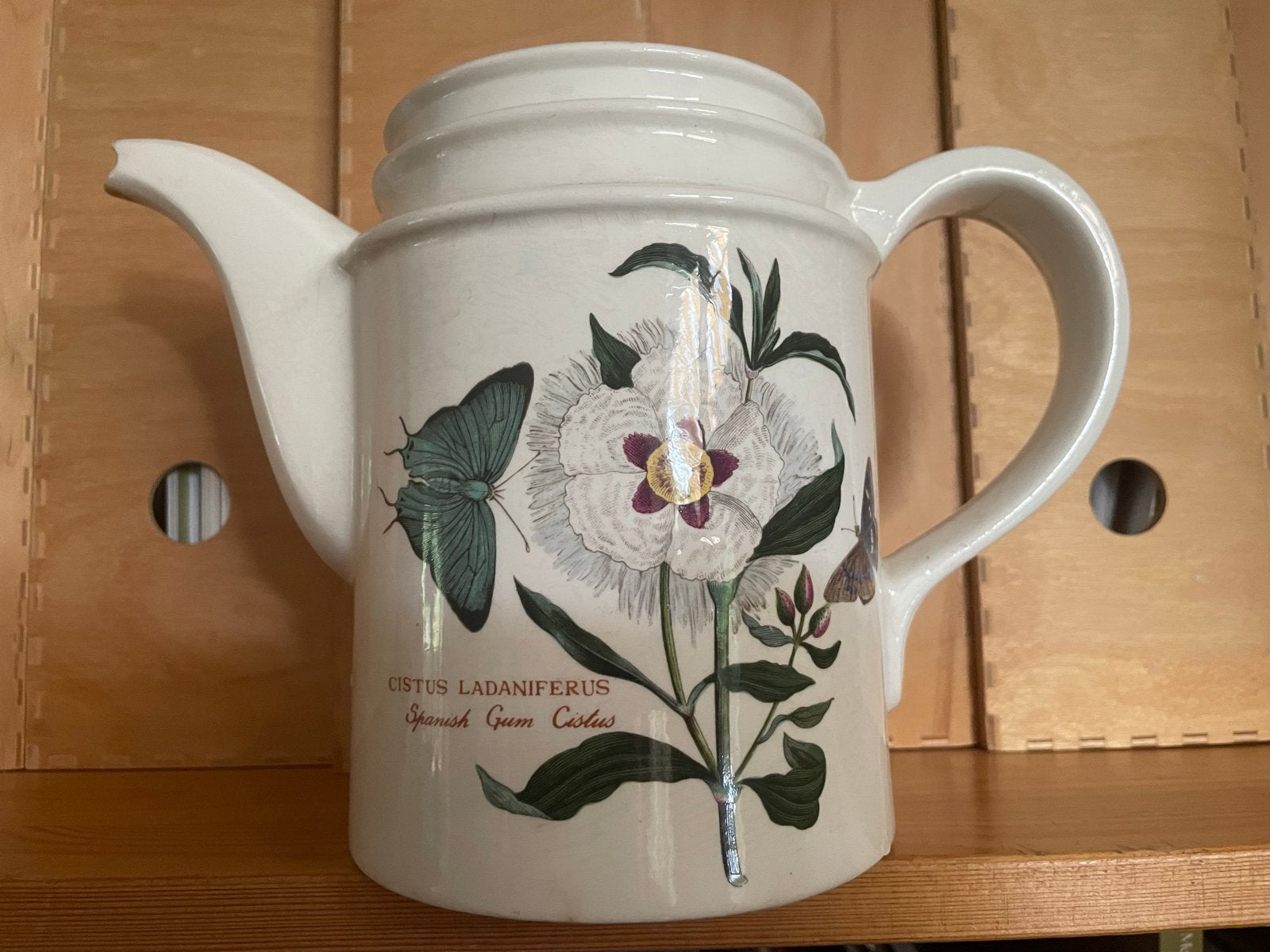 Porthmeirion Theepot - Botanisch Motief - Gekocht in Engelan, Ophalen of Verzenden