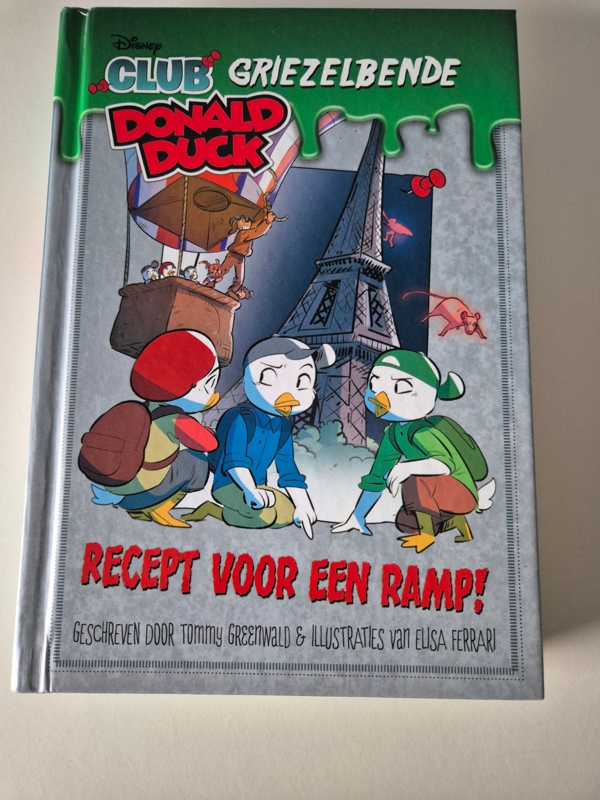 Donald Duck Club Griezelbende: Recept voor een Ramp!, Ophalen, Gelezen, Tommy Greenwald & Elisa Ferrari, Fictie algemeen