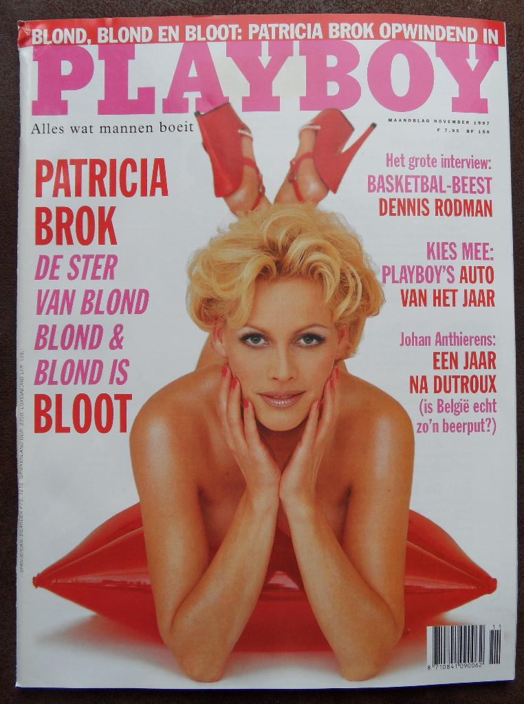 Playboy November 1997 – Patricia Brok, Verzenden, Zo goed als nieuw, Overige typen