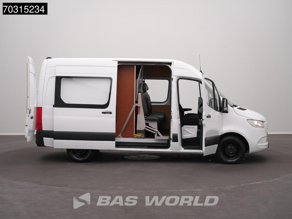 Mercedes Sprinter 314 CDI Automaat Dubbel Cabine L2H2 Airco, Auto's, Bestelauto's, Automaat, Stof, Gebruikt, Euro 6