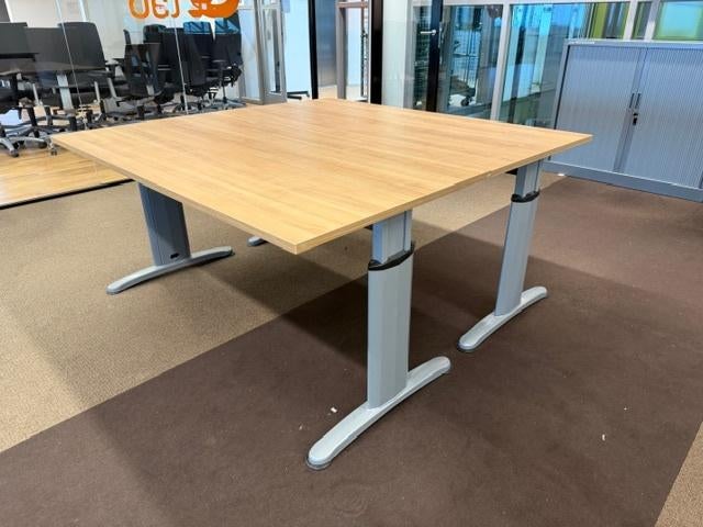 SET - Instelbaar duo-bureau met schroef, 15 sets