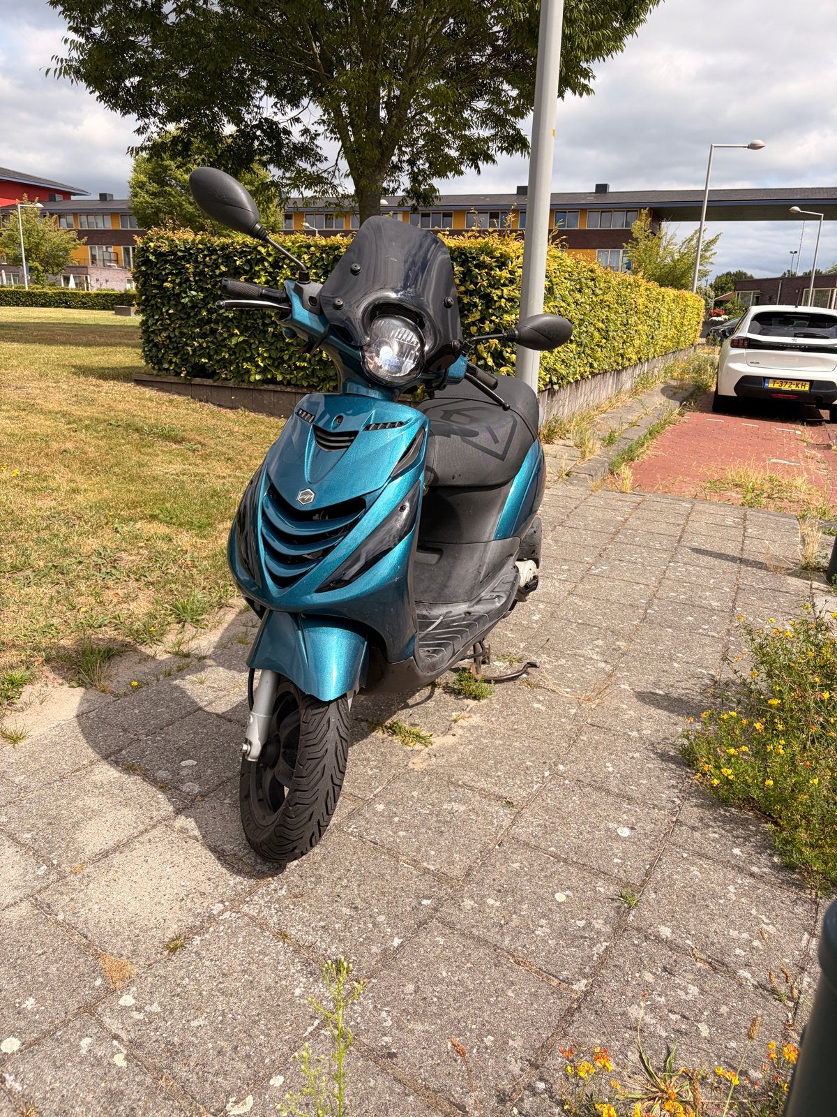 Piaggio Zip SP  Full Option met Alpha LEDS., Fietsen en Brommers, Scooters | Piaggio, Gebruikt, Zip, Maximaal 45 km/u, Benzine