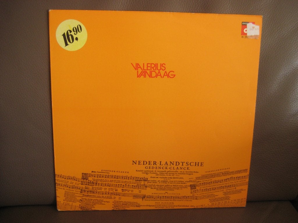 Cees Smal – Valerius Vandaag, LP, Ophalen of Verzenden, Zo goed als nieuw, 12 inch