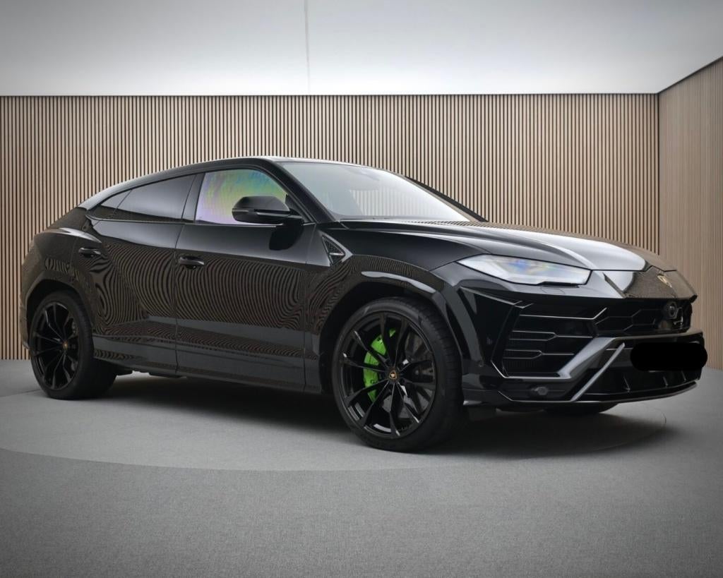 Lamborghini Urus 4.0 V8 - Garantie & onderh 2027! - B&0 360, Auto's, Lamborghini, Automaat, Urus, Parkeerassistent, Zwart