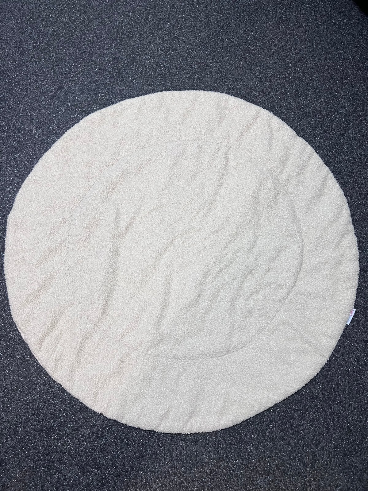 2 ronde boxkleden 90cm dubbelzijdig, Kinderen en Baby's, Boxen, Ophalen of Verzenden, Gebruikt, Rond, Boxkleed