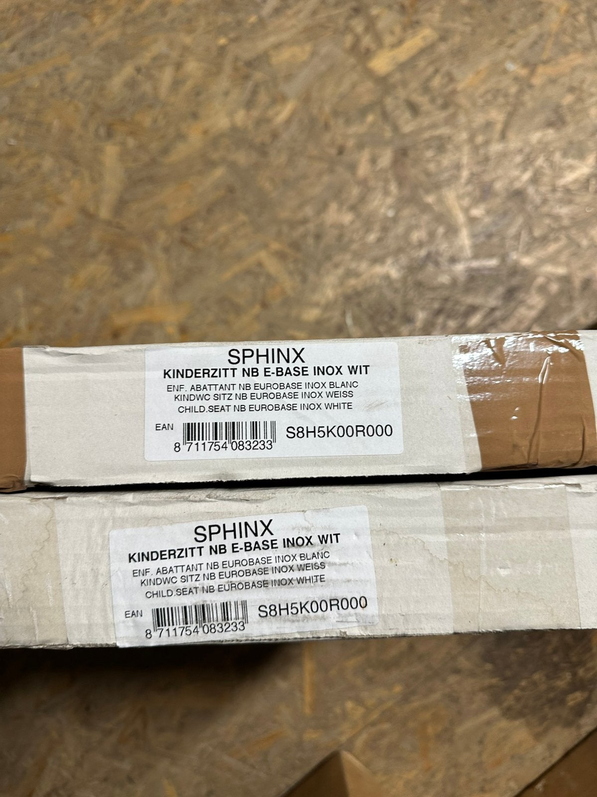 2x nieuwe Sphinx 300 Kids kinder wc-bril S8H5K00R000, Ophalen, Nieuw