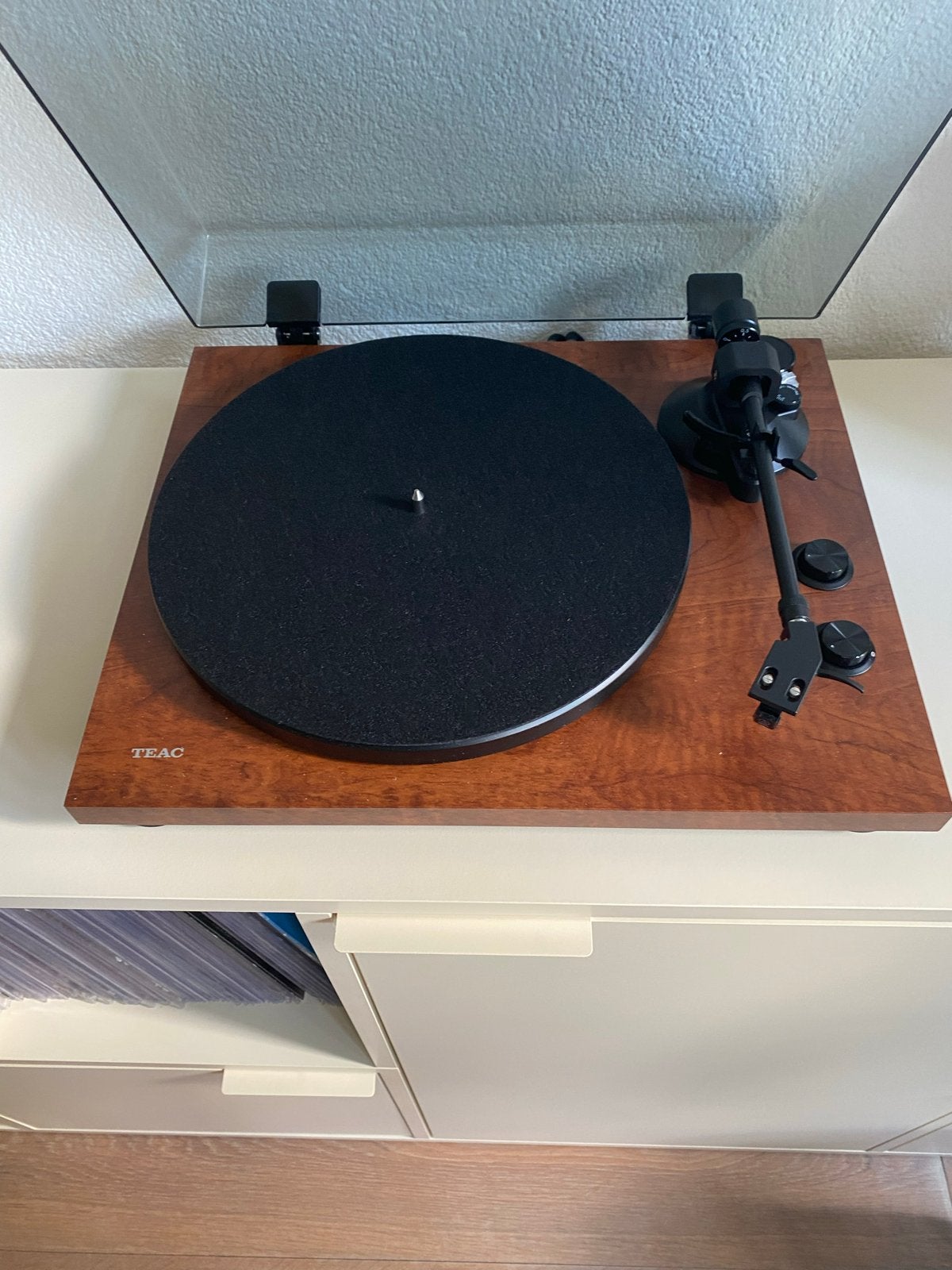 TEAC TN-280BT Analoge Platenspeler - met weing speeluren, Audio, Tv en Foto, Ophalen of Verzenden, Zo goed als nieuw, Platenspeler