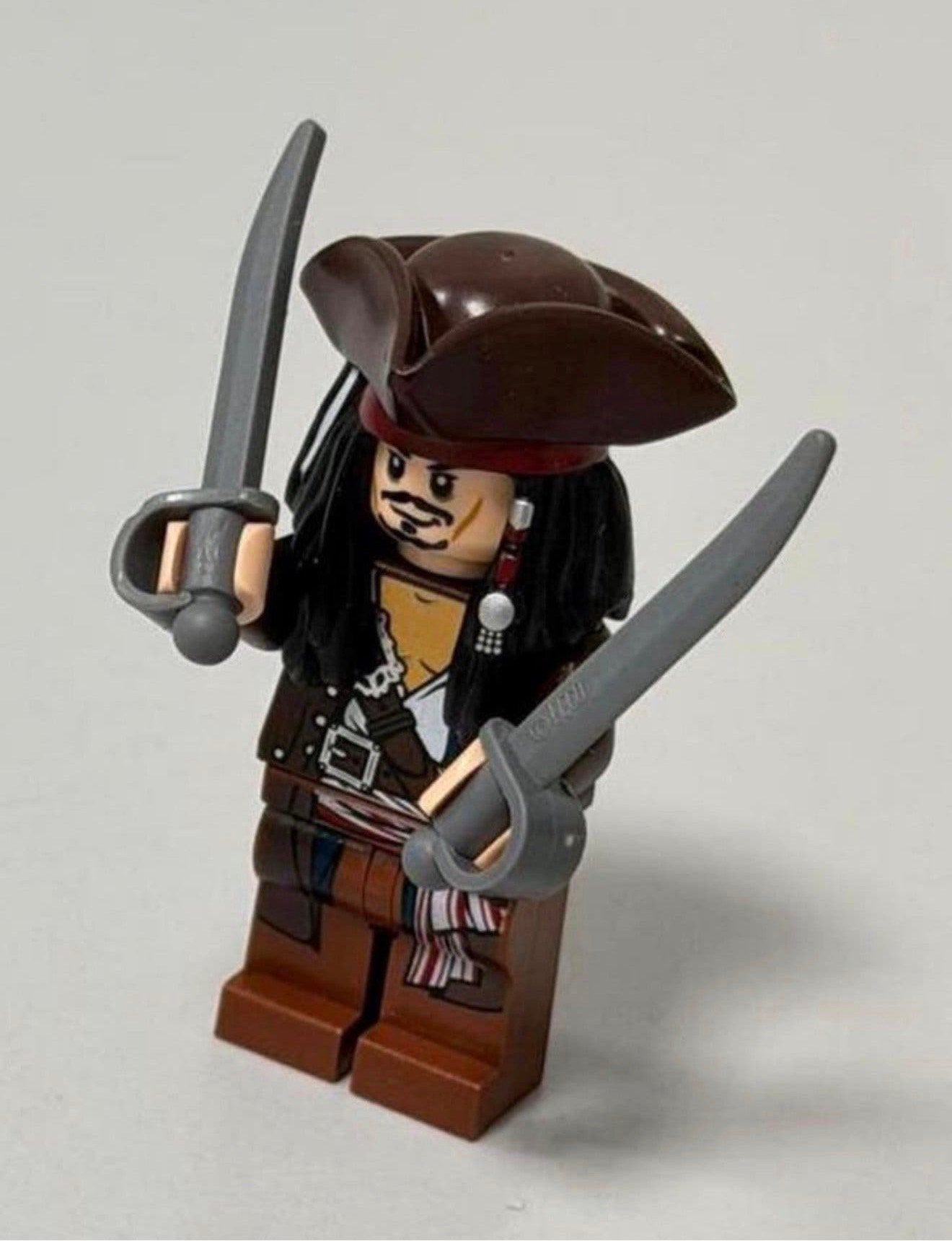 LEGO Pirates of the Caribbean Captain Jack Sparrow poc011, P, Lego, P, P