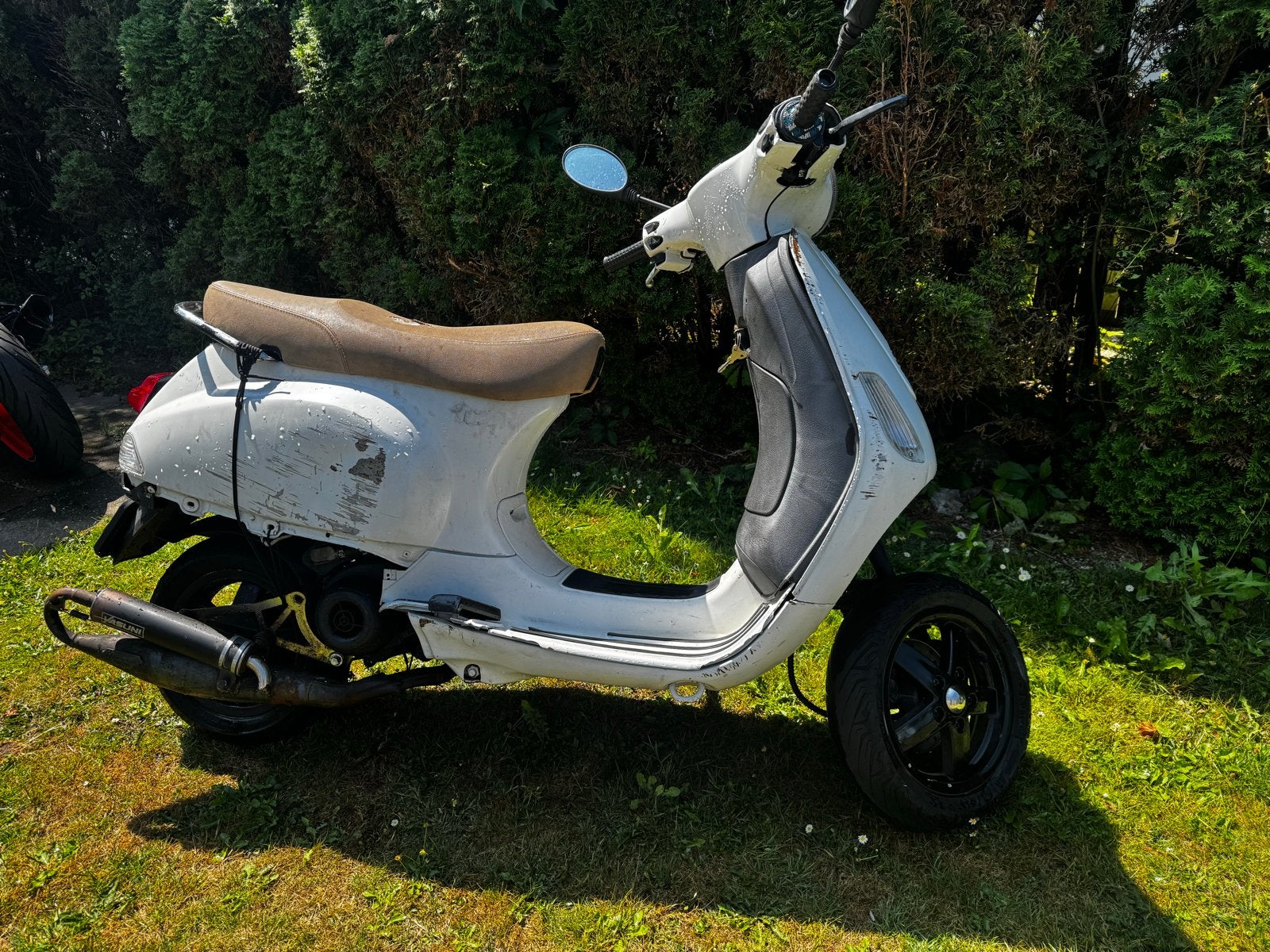 Vespa lx Blauw Kenteken 70cc, Fietsen en Brommers, Scooters | Vespa, Ophalen, Gebruikt, Overige modellen, Benzine