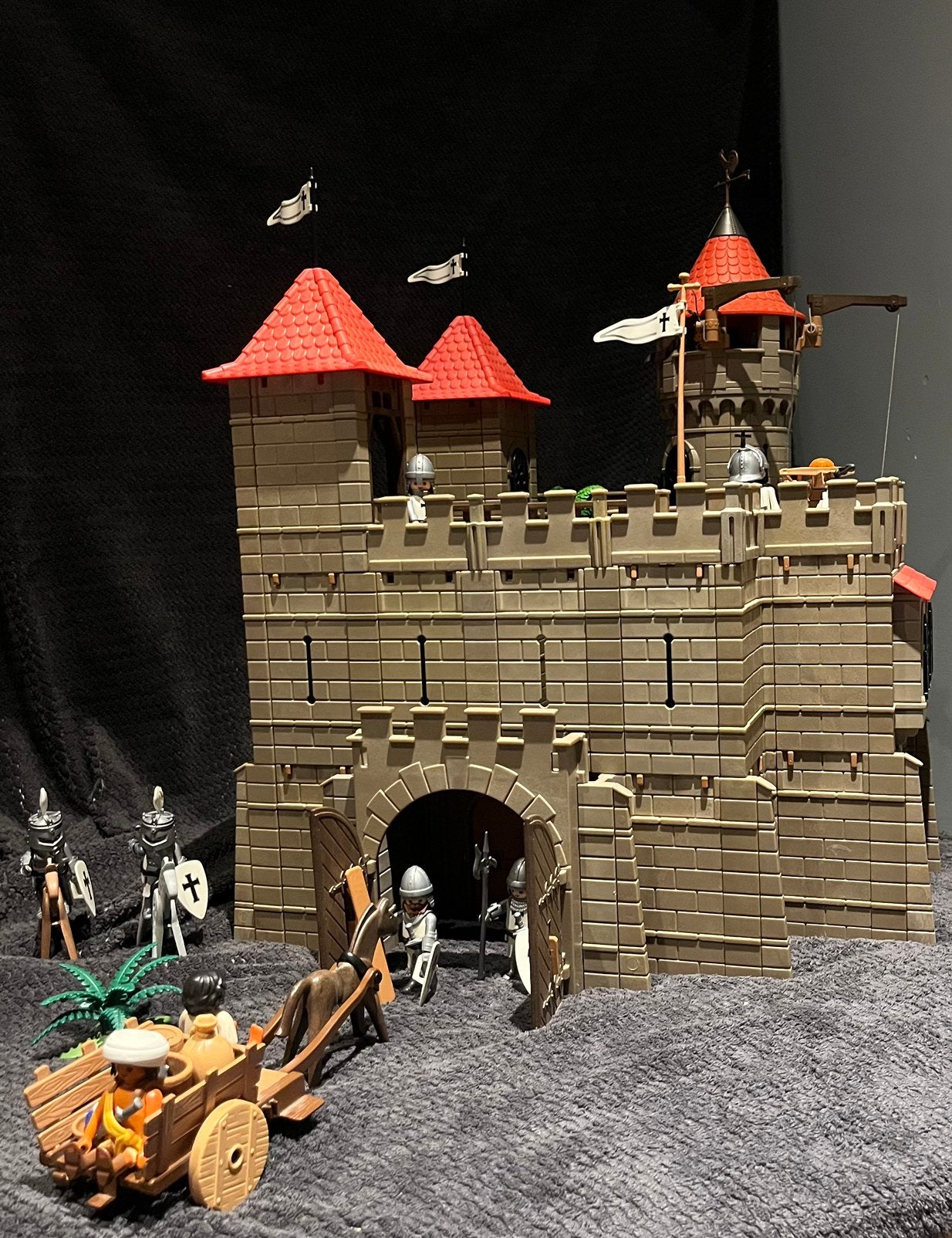 Playmobil kruisridder kasteel/burcht, Ophalen of Verzenden