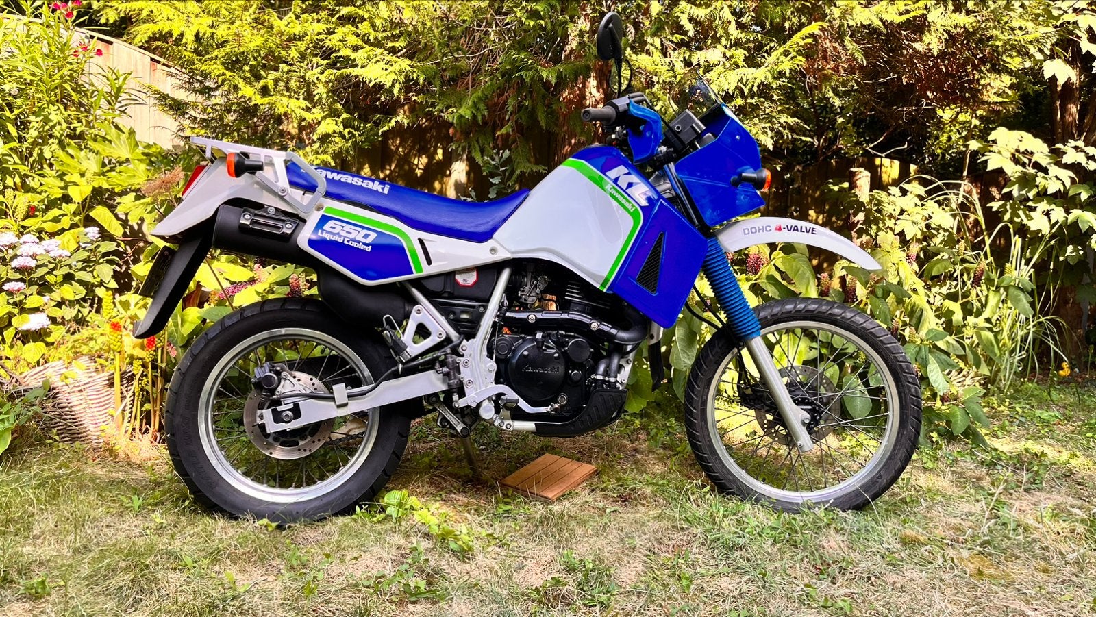 Prachtige originele KLR 650 ‘88, Particulier, Meer dan 35 kW, Toermotor, 1 cilinder