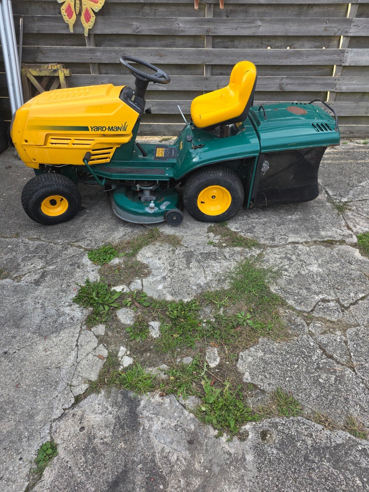 Zitmaaier Yard-Man MTD 12.5 PK - Opknapper, Gebruikt, Elektrische starter, Ophalen of Verzenden, 50 cm of meer