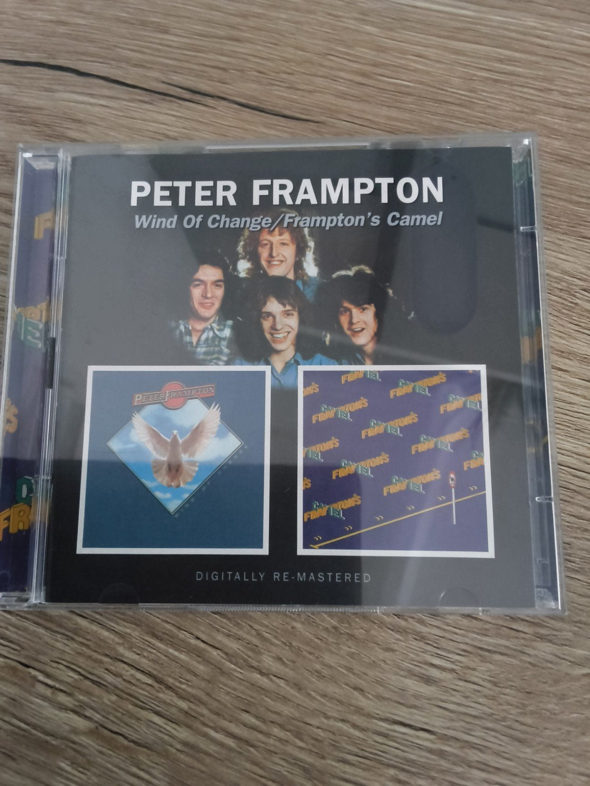 Frampton's Camel - Wind of Change (CD), Cd's en Dvd's, Rock, Ophalen of Verzenden, Zo goed als nieuw, Inclusief boekje