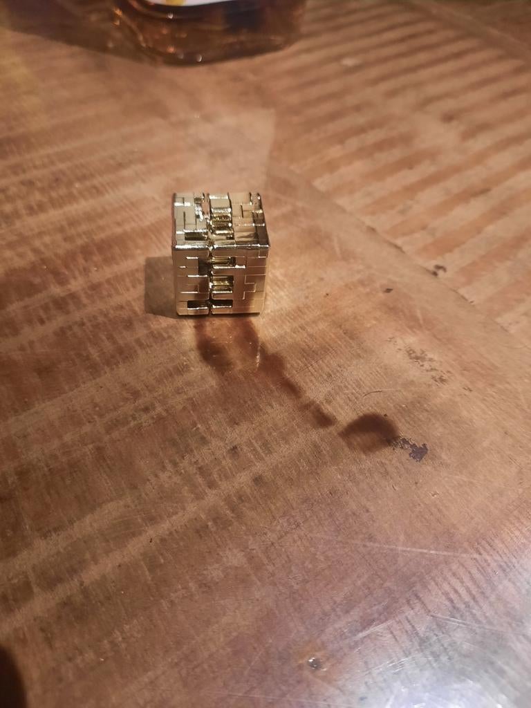 Kinderjoy/minecraft, golden cube.   SPECIAAL !!!, Ophalen of Verzenden, Nieuw