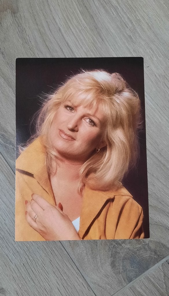 ONGESIGNEERD Kaart met uitgebrachte SONGS van ANITA MEIJER, Ophalen of Verzenden, Zo goed als nieuw, Foto of Kaart