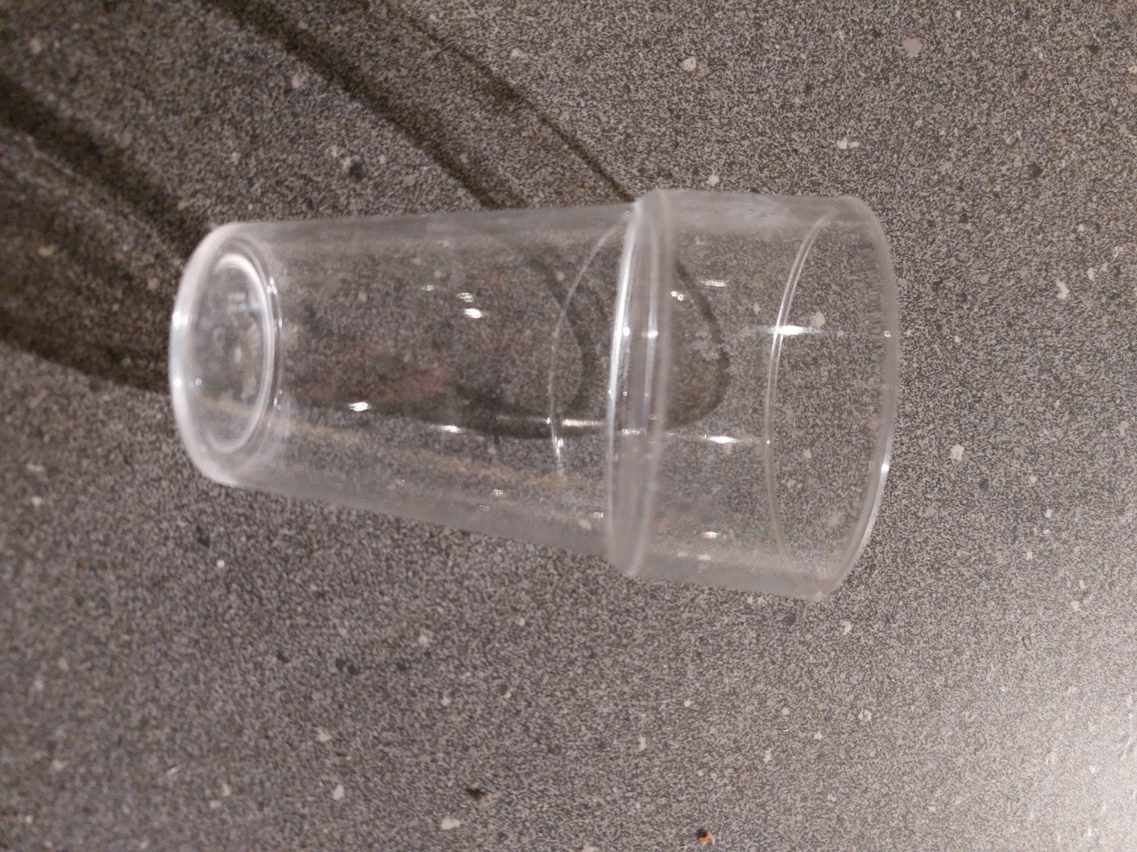 kunststof glazen, Ophalen, Zo goed als nieuw, Bierglas