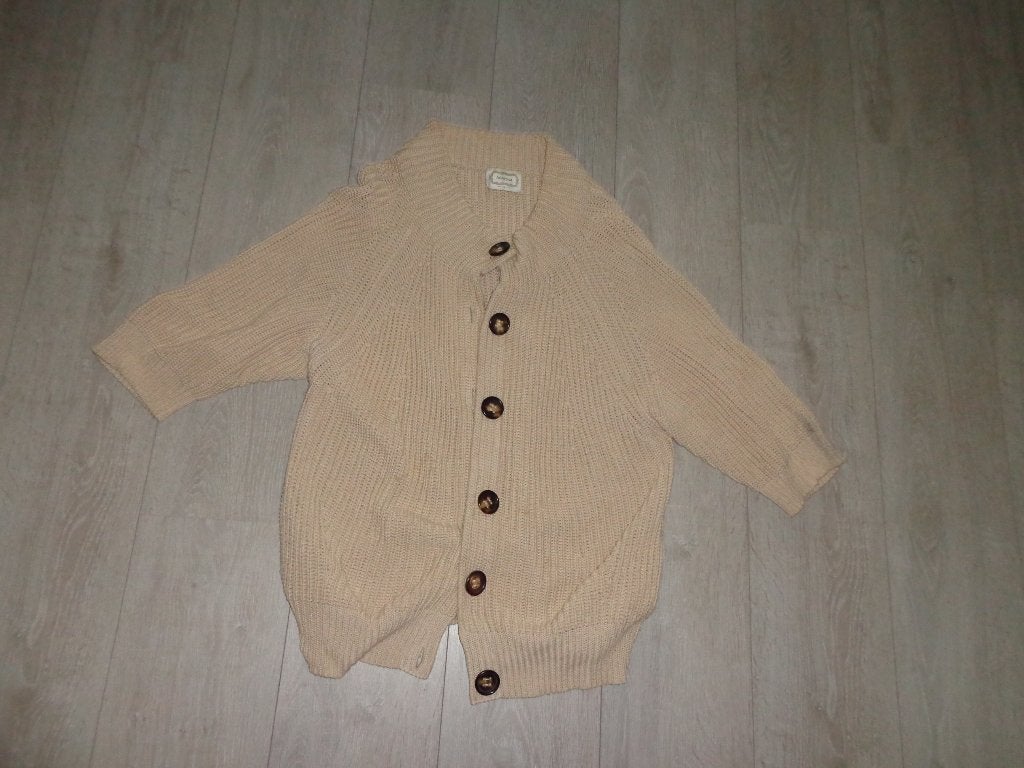 prachtige beige damesvest van Agnona, maat 40, Ophalen of Verzenden, Gedragen, Maat 38/40 (M), Beige