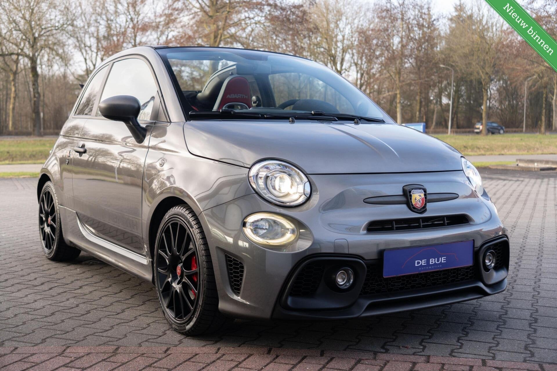 Fiat 500 C 1.4 T-Jet Abarth 595 Competizione|180Pk|Cabrio|Au, Auto's, Abarth, Dealer onderhouden, Gebruikt, Euro 6, 4 cilinders