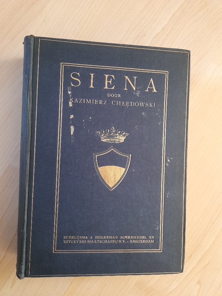 SIENA KAZIMIERZ CHLEDOWSKI met 42 platen, Ophalen of Verzenden, Gelezen