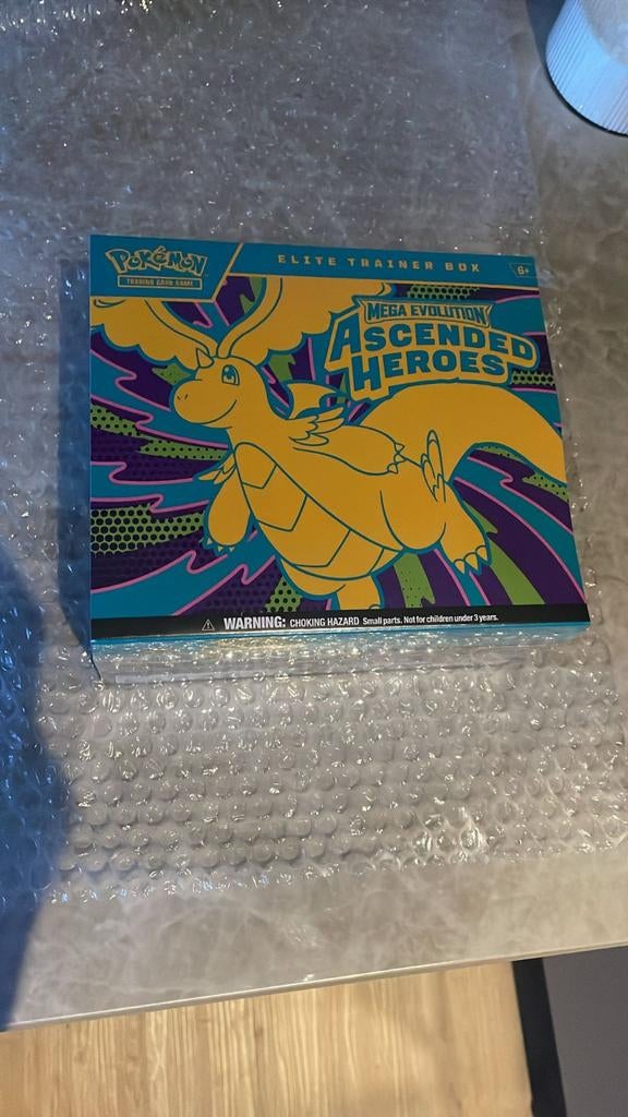 Pokémon Ascended Heroes ETB, Hobby en Vrije tijd, Verzamelkaartspellen | Pokémon, Ophalen of Verzenden, Nieuw, Boosterbox