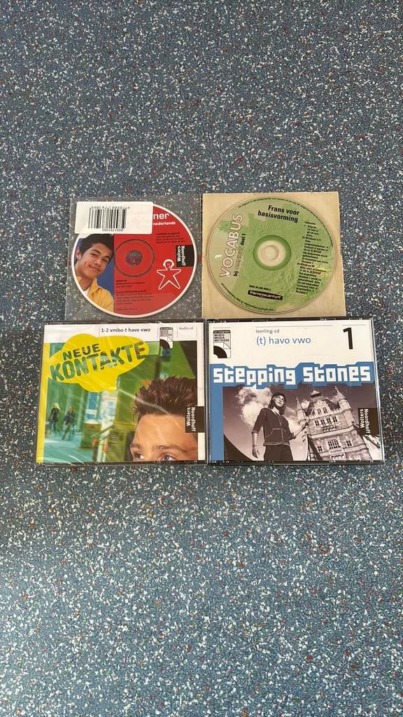 Diverse CD’s taal methoden Havo/VWO, Ophalen of Verzenden, Zo goed als nieuw