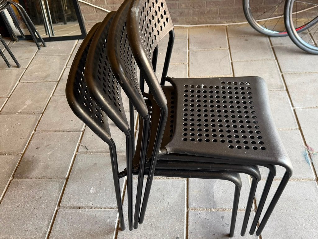 ikea stoelen, Huis en Inrichting, Stoelen, Ophalen, Kunststof, Overige kleuren, Zo goed als nieuw