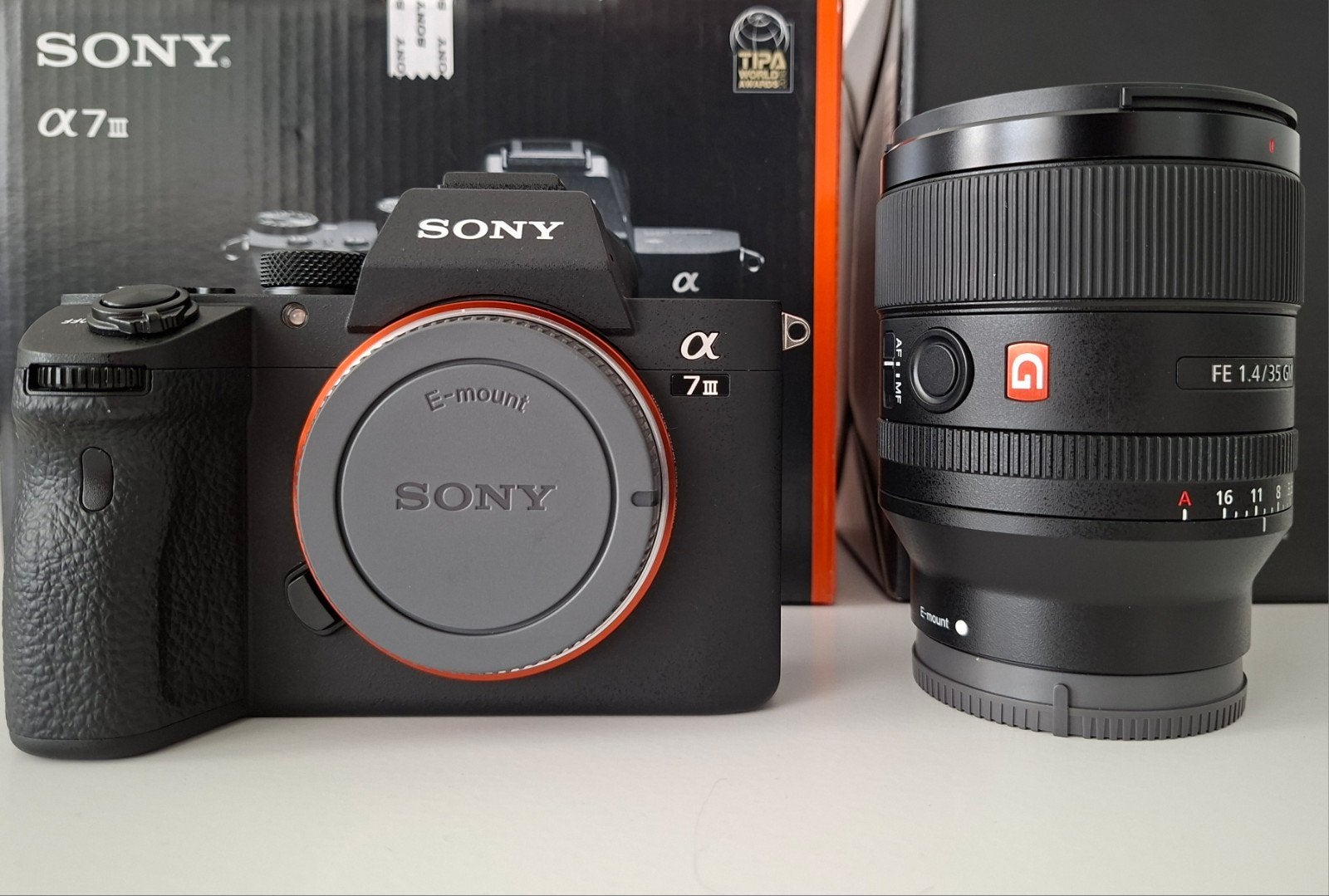 Sony A7 III + Sony FE 35mm f/1.4 G-Master Lens, Audio, Tv en Foto, Ophalen of Verzenden, Sony, Geen optische zoom