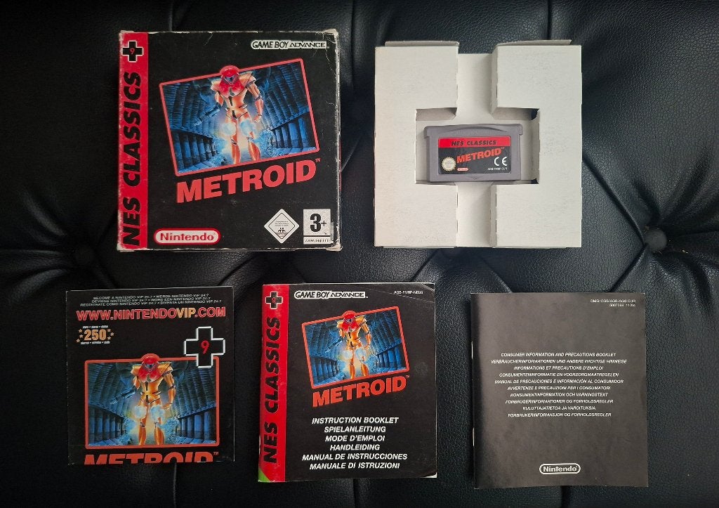 Metroid NES Classic GBA, Avontuur en Actie, 1 speler, Ophalen of Verzenden, Zo goed als nieuw