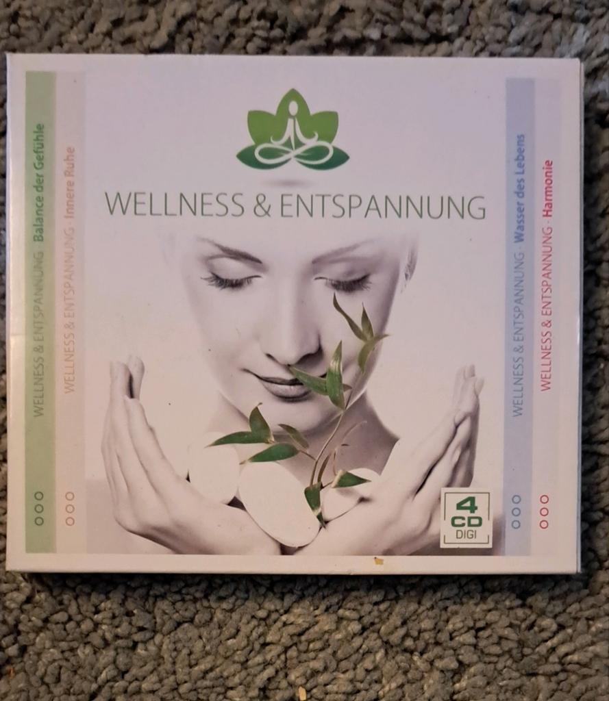 Wellness & Ontspanning 4 CD Boxset, Cd's en Dvd's, Ophalen of Verzenden, Zo goed als nieuw, (Natuur)geluiden, Boxset