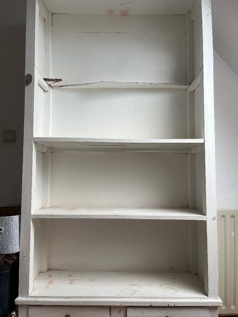 Witte kast opknapper, Ophalen, Gebruikt