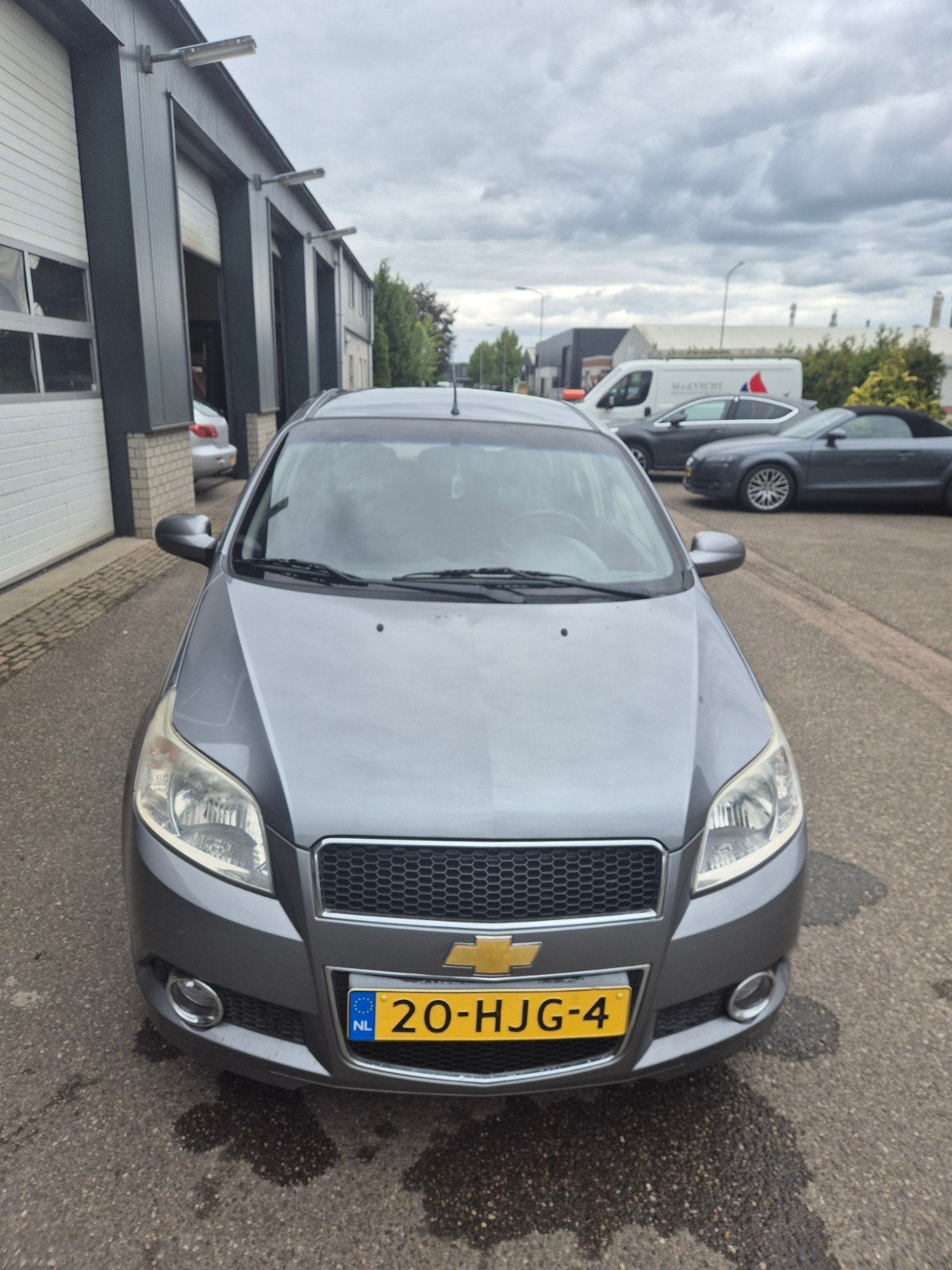 Chevrolet Aveo 1.2 16V 5D 2009 Grijs, Auto's, Voorwielaandrijving, 40 €/maand, Aveo, 4 cilinders