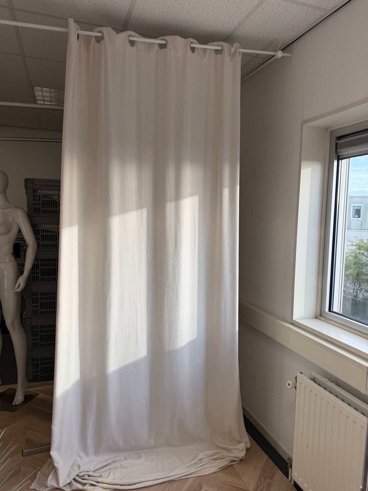 5x IKEA Gordijnen - Wit/Crème - Zo goed als nieuw, Ophalen, Wit, Gordijn, IKEA
