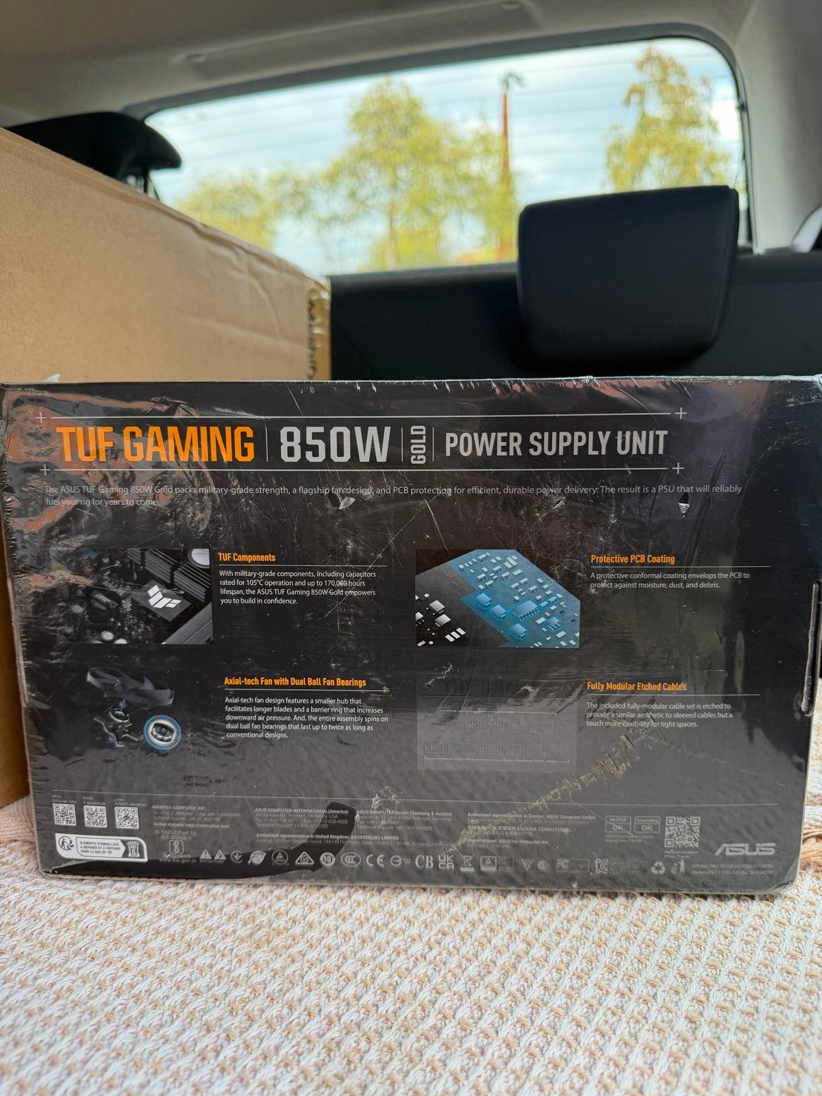 ASUS TUF Gaming 850W Gold PSU - Nieuw in doos, Ophalen of Verzenden, Nieuw