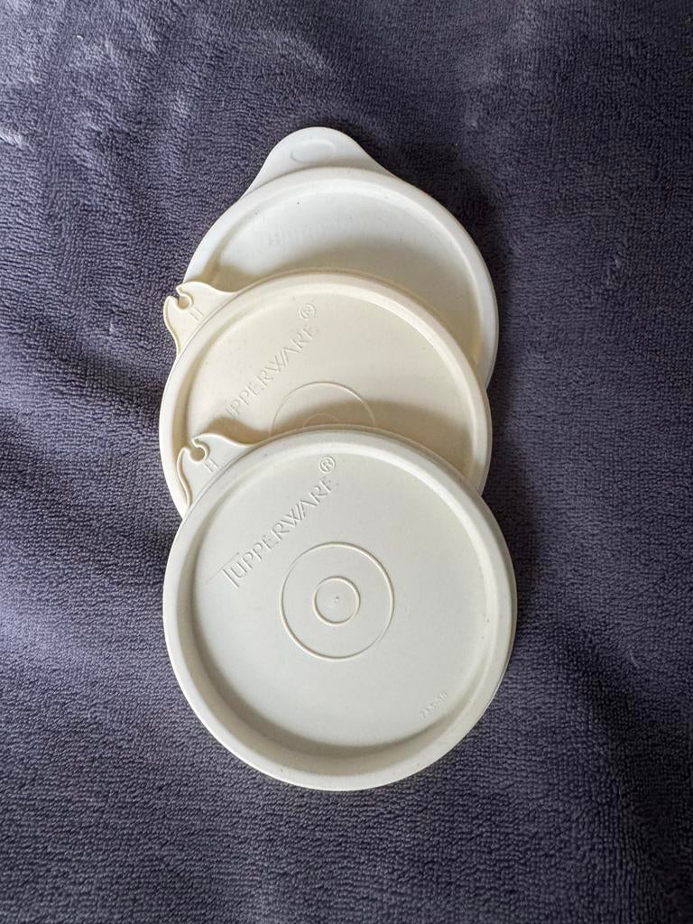 Tupperware Deksel H - Nieuw en Gebruikt, Ophalen of Verzenden, Nieuw, Wit, Overige typen