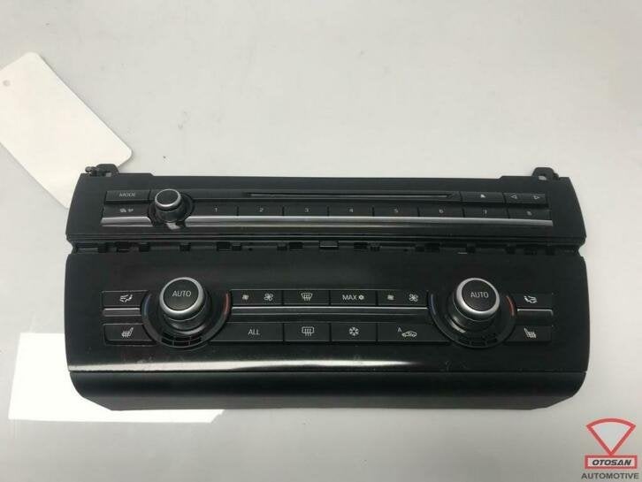 bmw 5 serie f10 radio bedieningspaneel climatronic 924969701, Petuelring 130
80788  Munich, DE, Gebruikt, Info@bmw.de, Ophalen of Verzenden