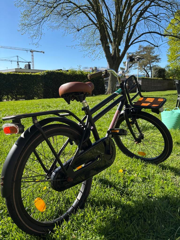 Zwarte transport jongens fiets, 20 inch, 2 jaar oud, Minder dan 47 cm, Ophalen, Gebruikt, Overige merken