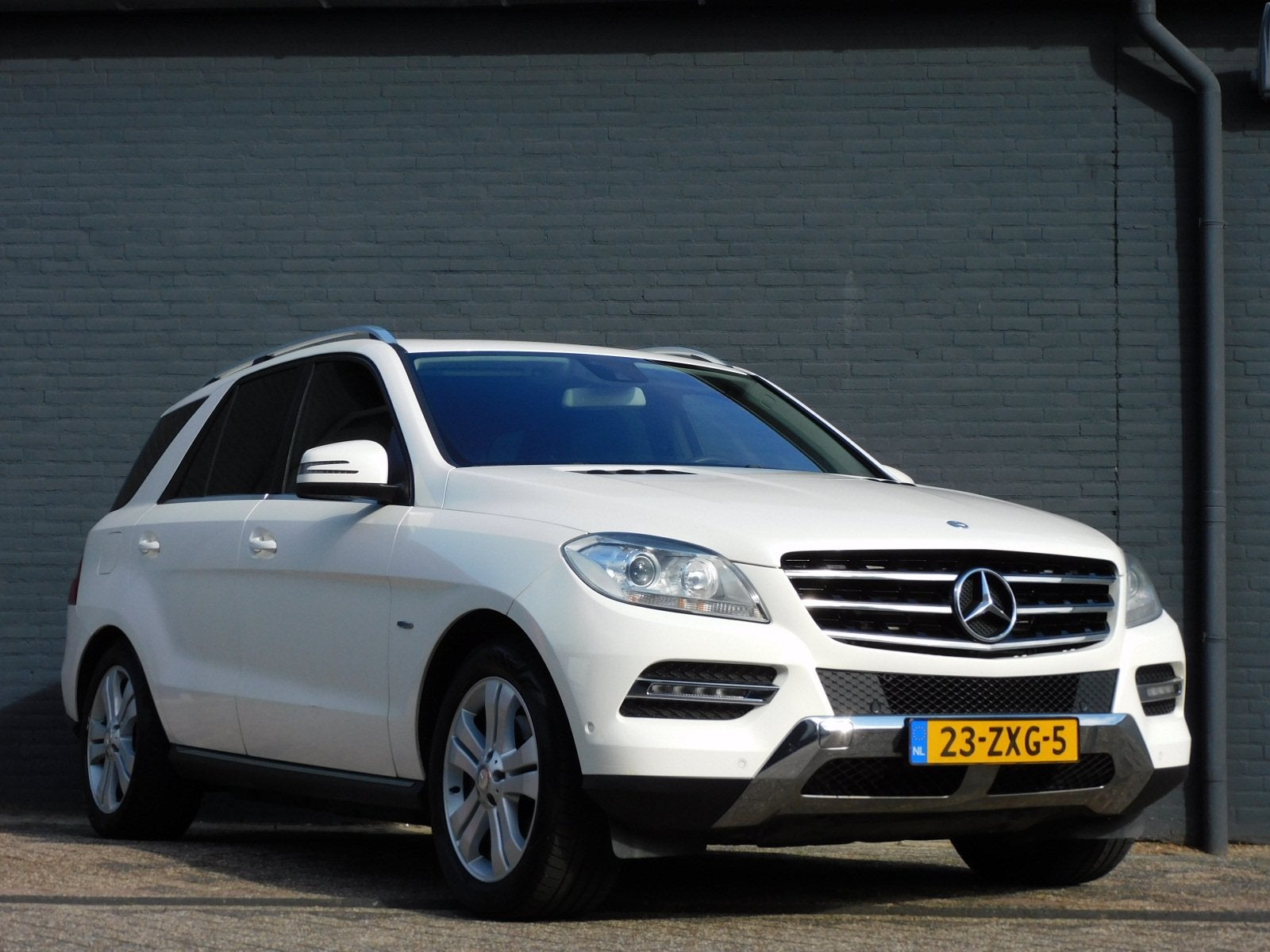 Mercedes-Benz M-Klasse 350 BlueTEC 4-SEIZOENSBANDEN! PANO/SC, Auto's, Automaat, Gebruikt, 258 pk, Leder