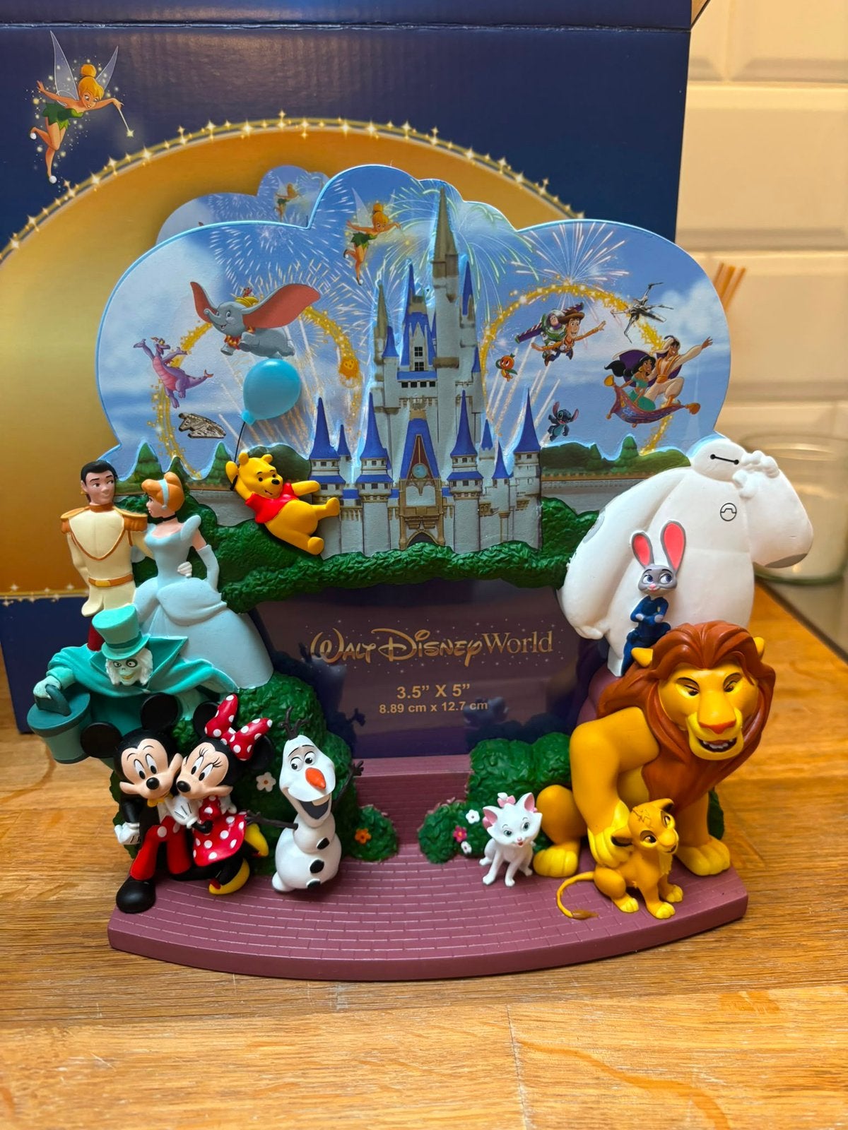 Walt Disney World fotolijst USA, Ophalen of Verzenden, Overige figuren, Nieuw, Beeldje of Figuurtje