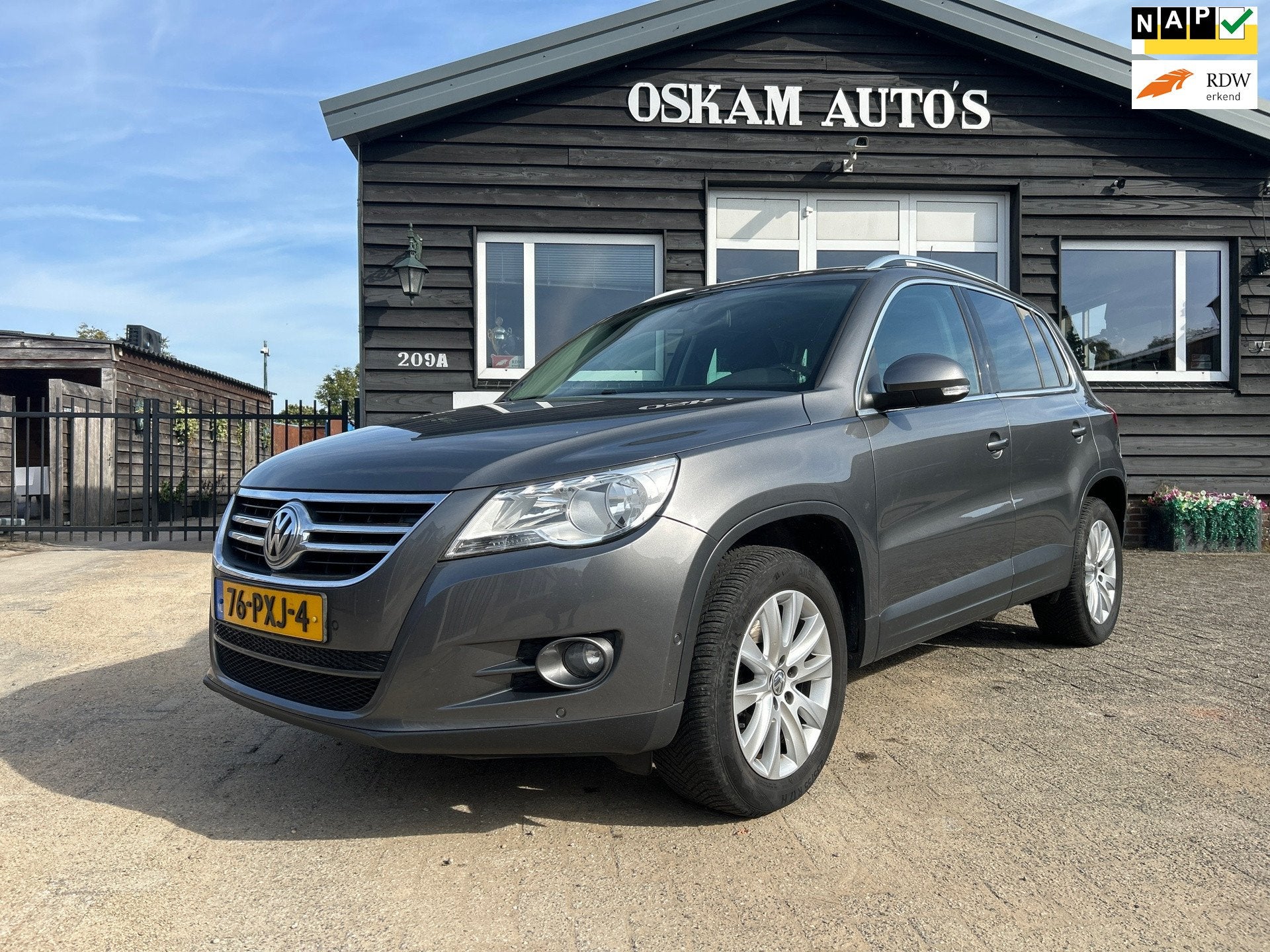 Volkswagen Tiguan 1.4 TSI Sport&Style Navi,Trekhaak, Voorwielaandrijving, 15 km/l, Gebruikt, 4 cilinders