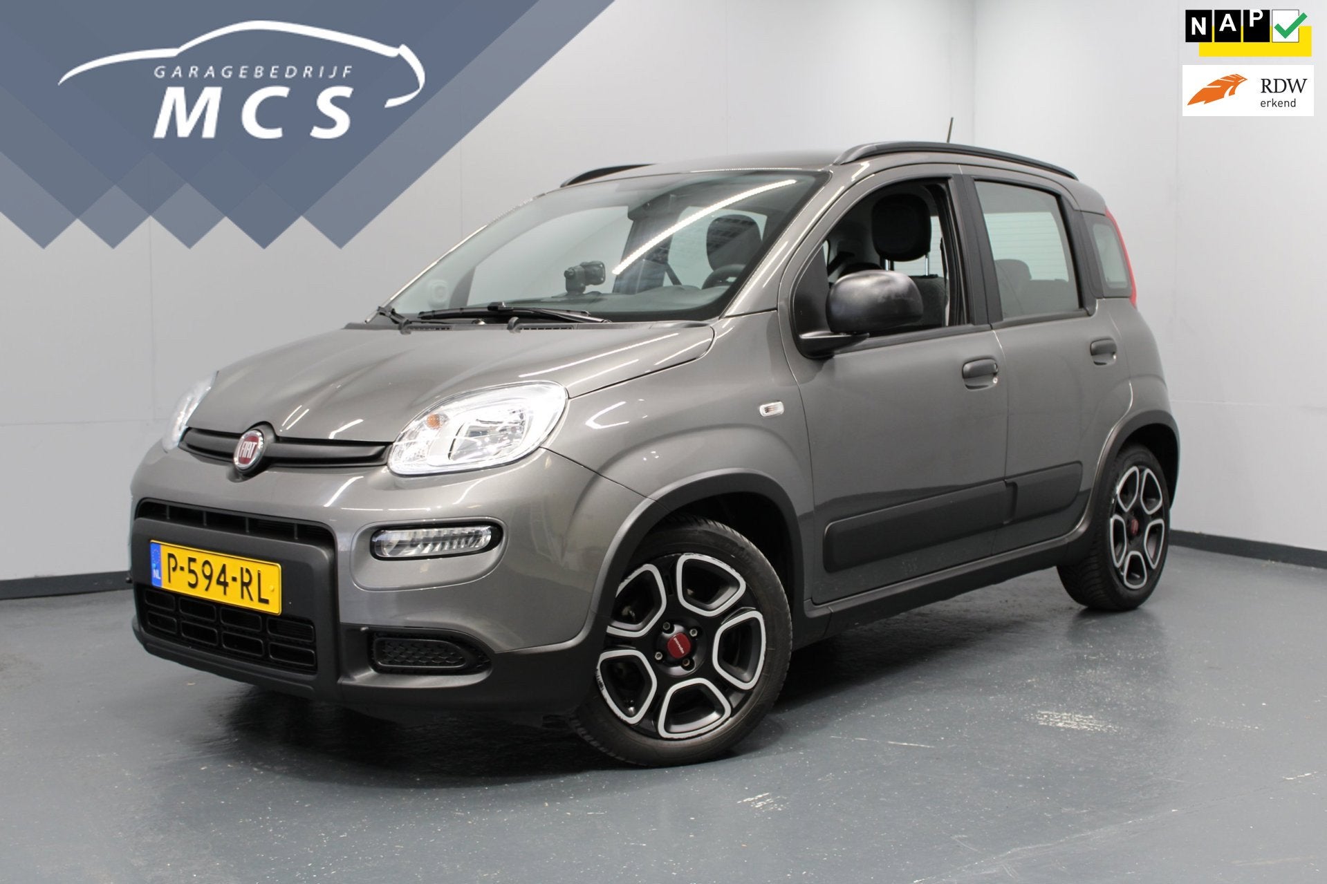 Fiat Panda 1.0 Hybrid City Life /1e eigenaar/ Elektr ramen /, Auto's, Voorwielaandrijving, Dealer onderhouden, Stof, Panda
