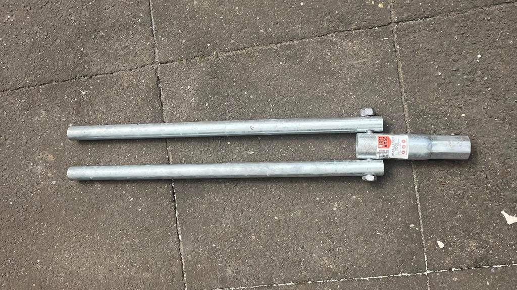 Schroeffundering indraaistang, Doe-het-zelf en Verbouw, Ophalen, Gebruikt, 250 mm of meer, Overige typen