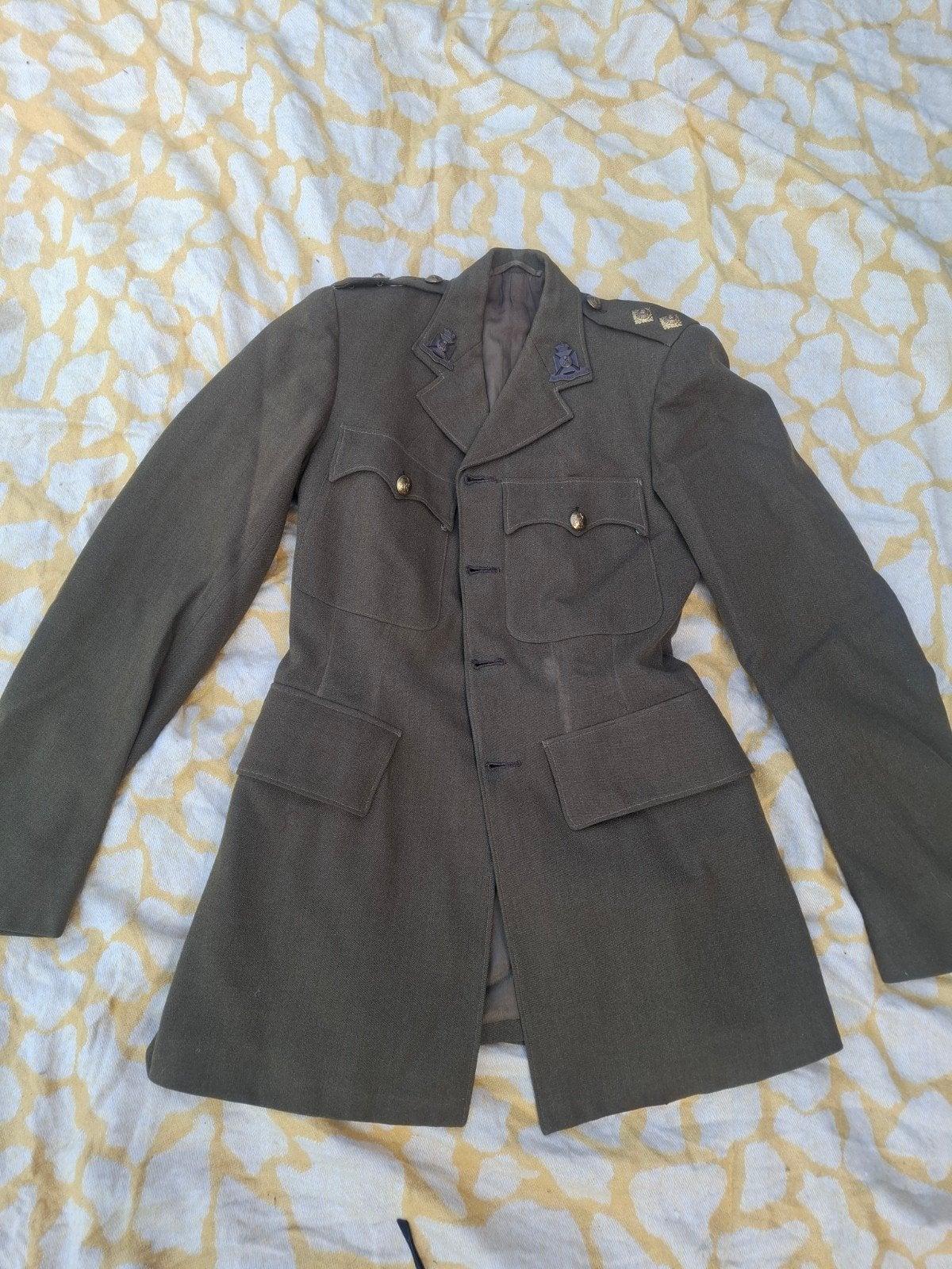 Britse Officier Jas - Wiltshire Regiment, Ophalen of Verzenden, Landmacht, Engeland, Kleding of Schoenen