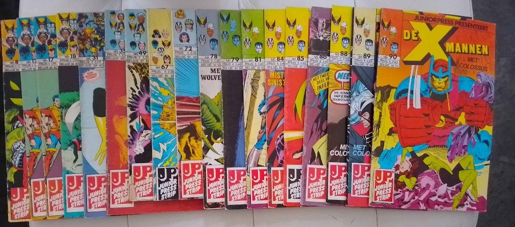 De X-Mannen (X-Men) Stripboek Collectie (27 issues), Meerdere stripboeken, Ophalen of Verzenden, Gelezen, Marvel Comics