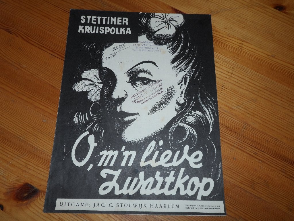 Stettiner kreuz polka - s. Schlichting, Gebruikt, Ophalen of Verzenden, Artiest of Componist, Piano